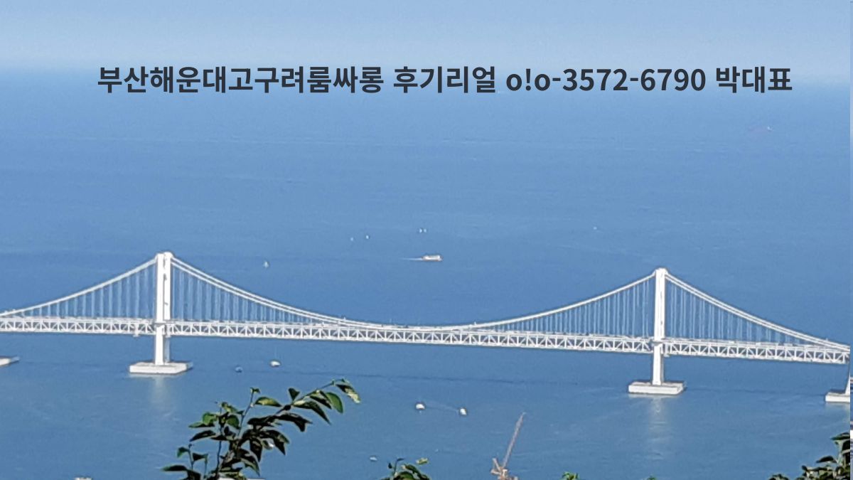 부산 해운대 광안대교 전망 사진, 해운대 프라이빗 라운지 후기 안내 및 상담 정보 010-3572-6790